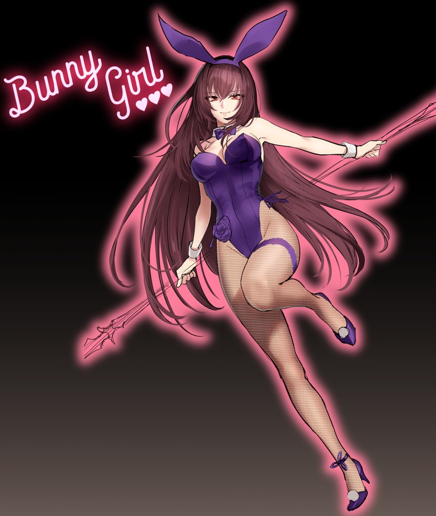 scathach (fate and 1 more) drawn by shoukaki_(earthean)