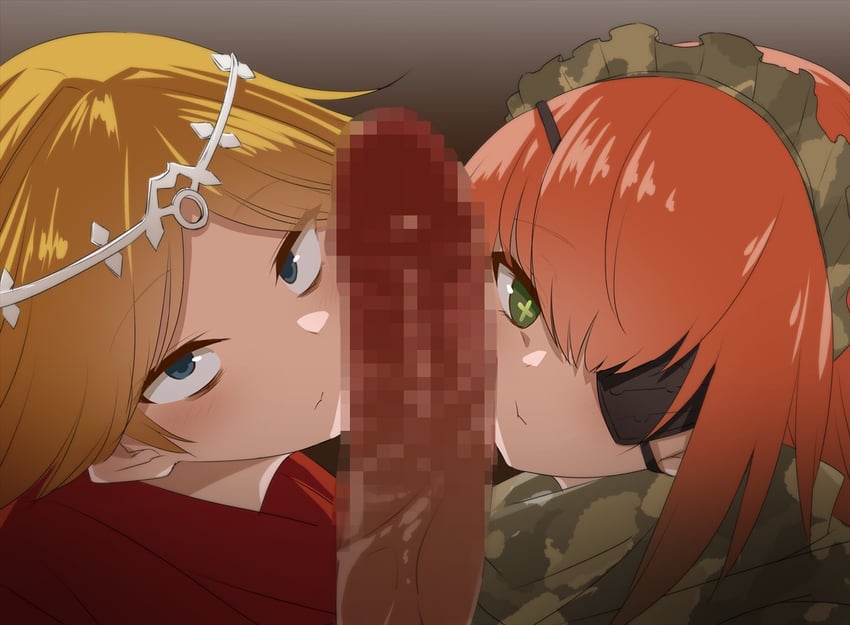 cz2128 delta and neia baraja (overlord) drawn by tori_(minamopa)