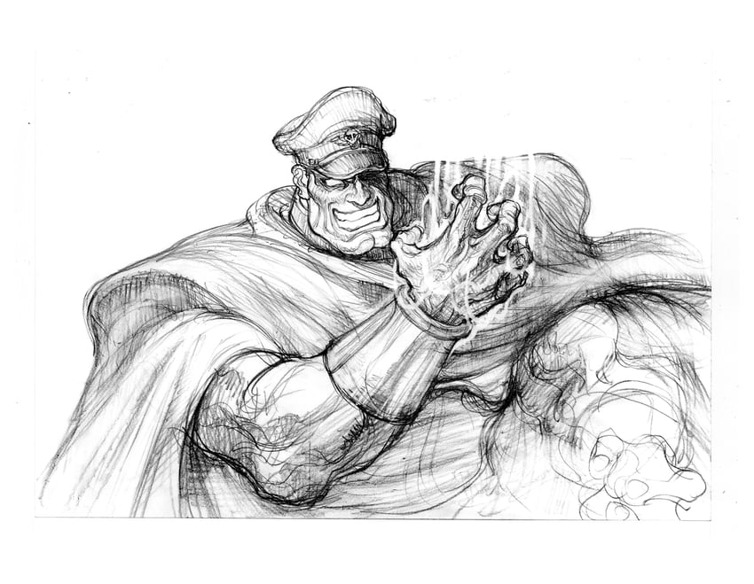 m. bison (street fighter and 1 more) drawn by nishimura_kinu