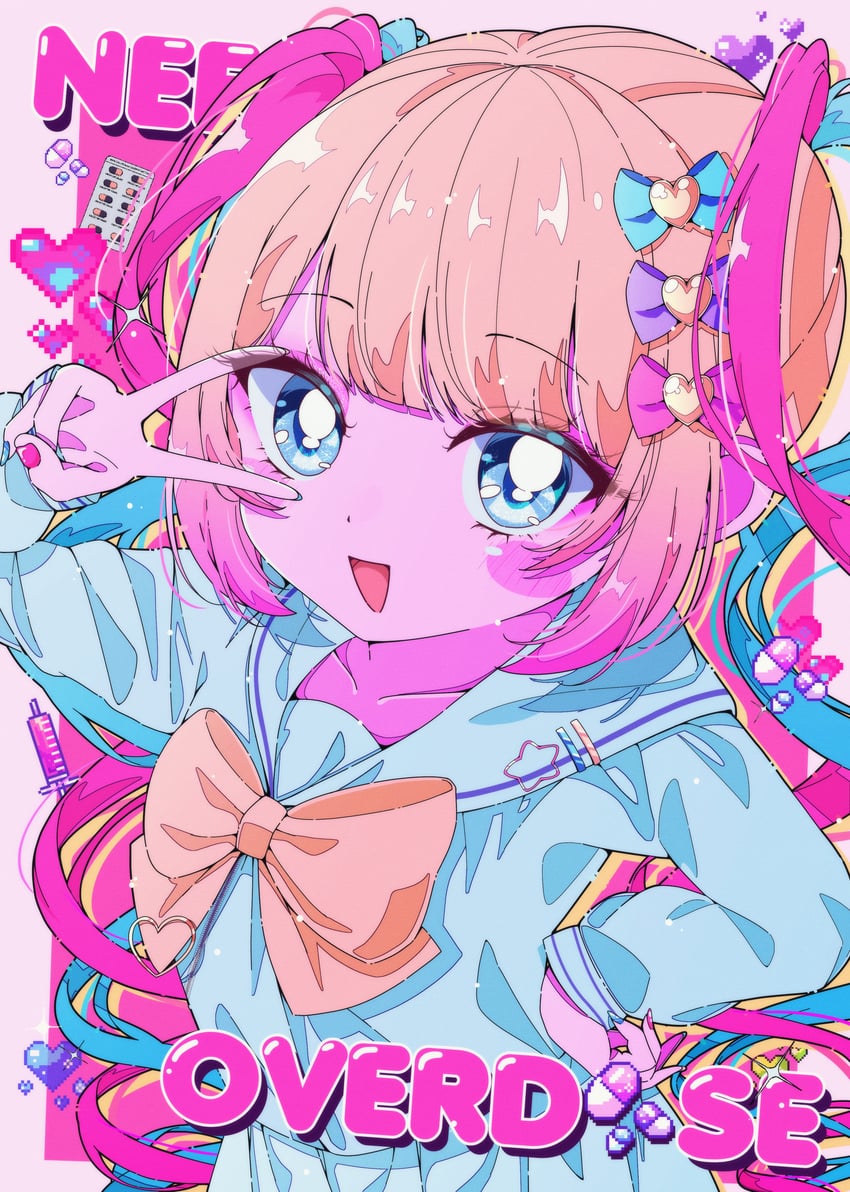 chouzetsusaikawa tenshi-chan (needy girl overdose) drawn by milon_cas
