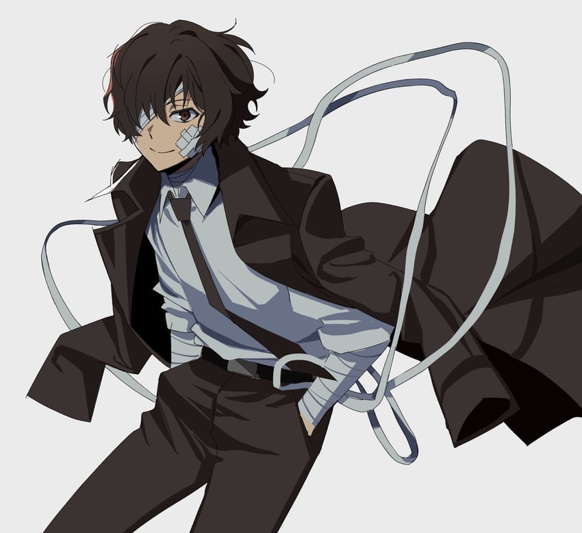 dazai osamu (bungou stray dogs) drawn by betti_(xx_betti)