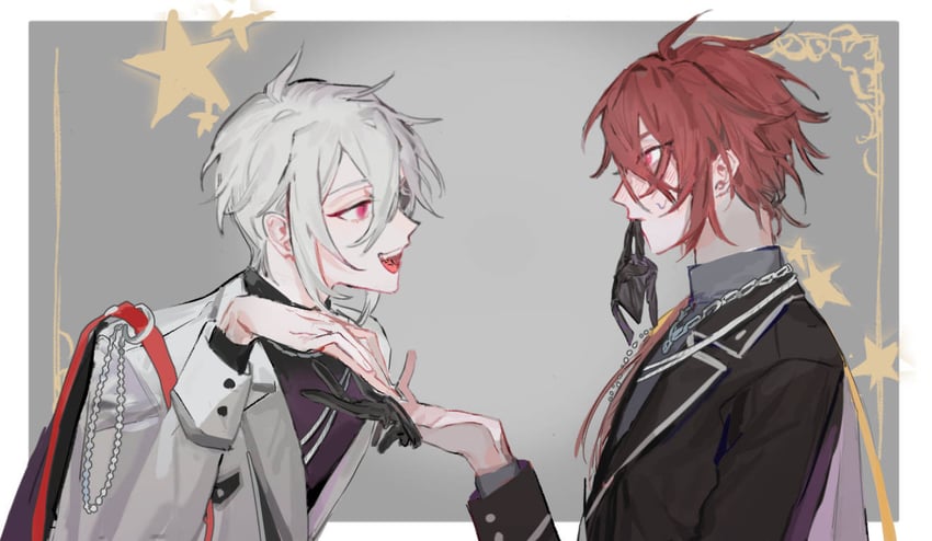 owen and cain knightley (mahoutsukai no yakusoku) drawn by qyzhiaiyisheng