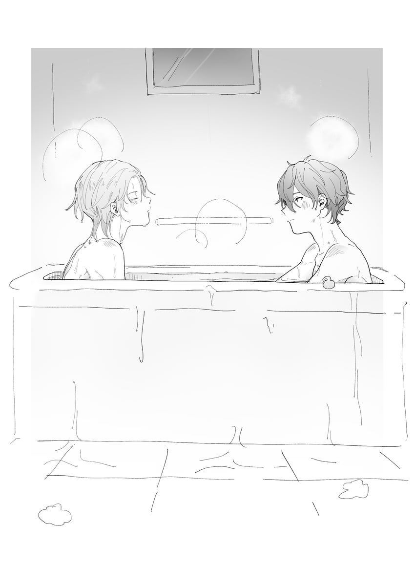 trailblazer, caelus, and dan heng (honkai and 1 more) drawn by kino_mgmg