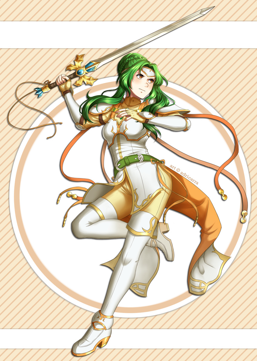 elincia ridell crimea (fire emblem and 2 more) drawn by adricarra