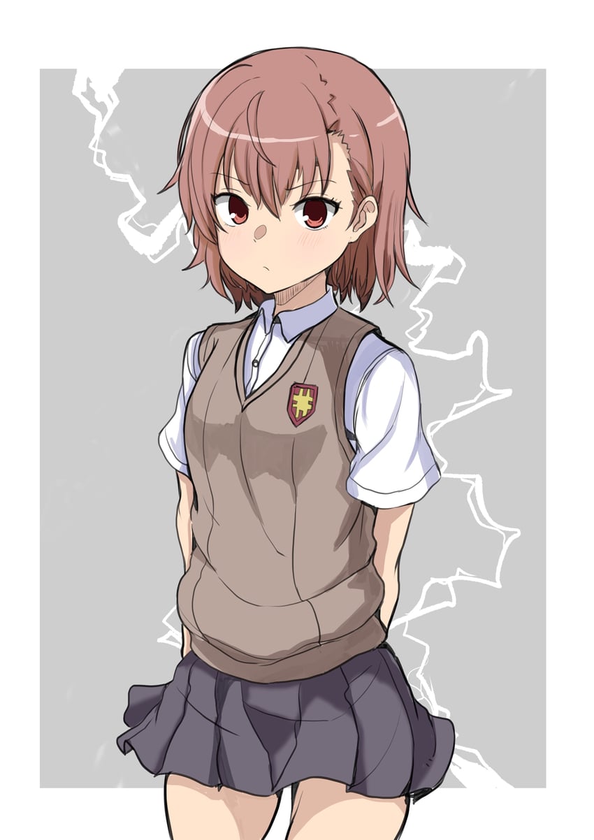 misaka mikoto (toaru majutsu no index and 1 more) drawn by suberaku