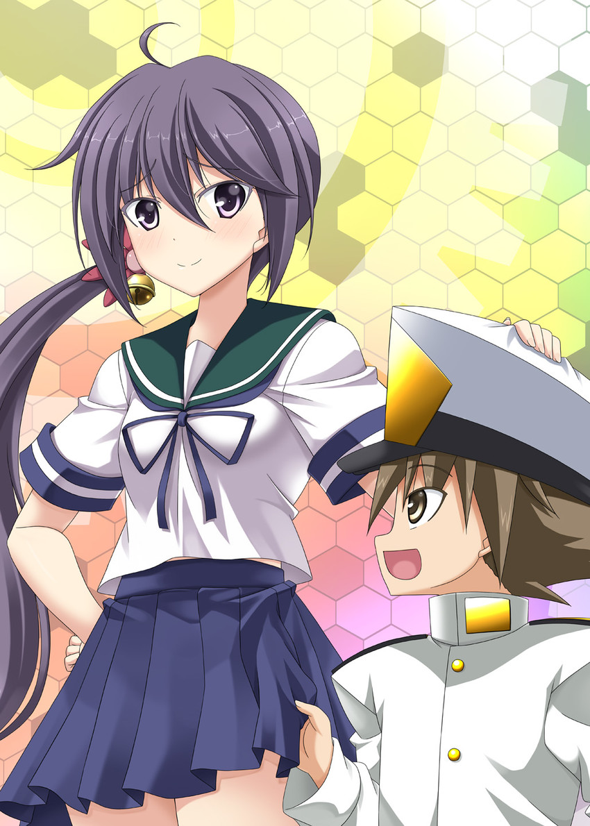 admiral, akebono, and little boy admiral (kantai collection) drawn by rappa_(rappaya)