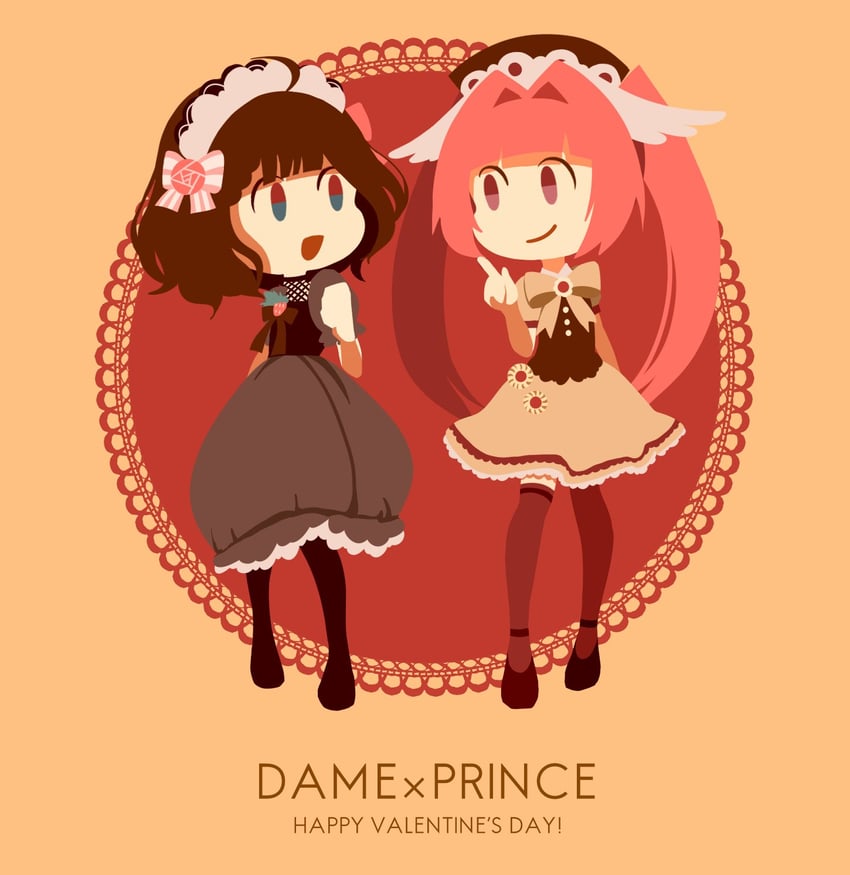 ani inako and kyuaran (dame x prince) drawn by zanbi_(ankokusen4)