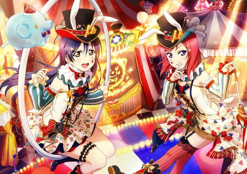 nishikino maki and sonoda umi (love live! and 2 more)