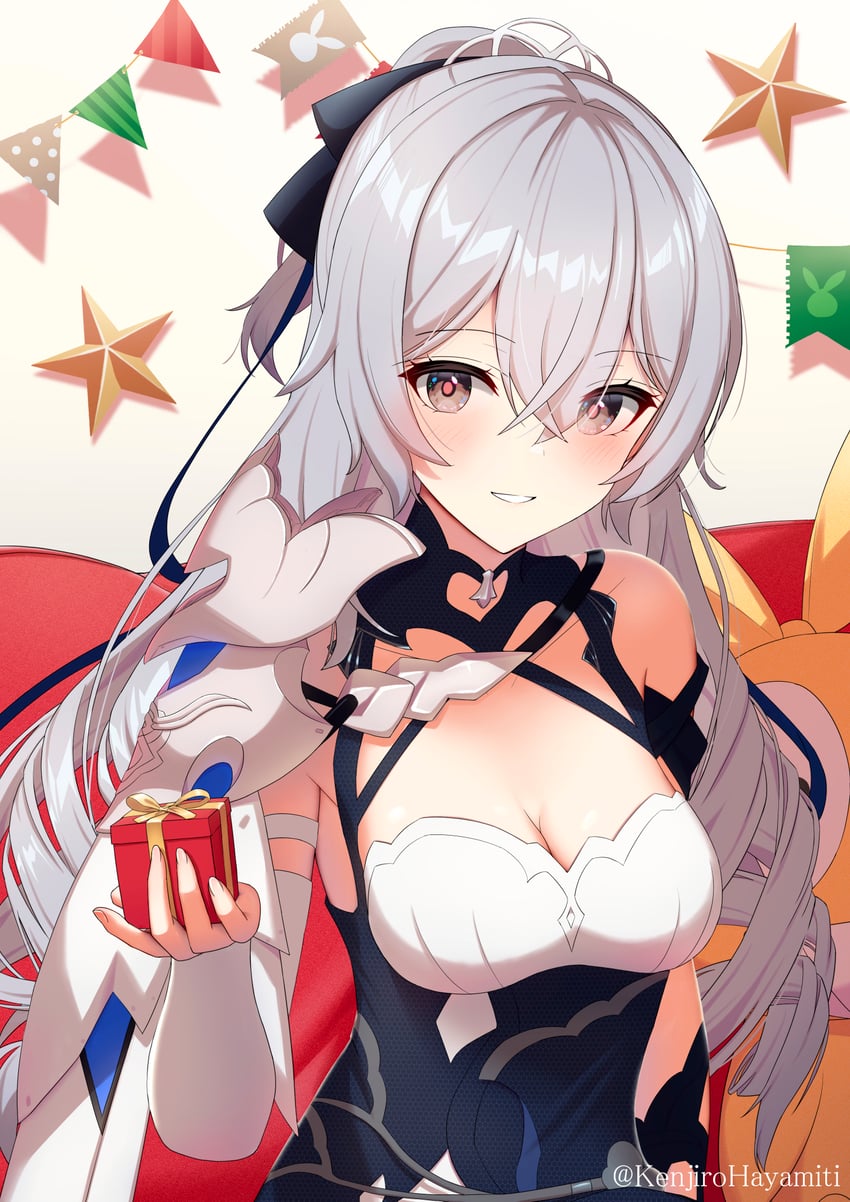 bronya zaychik and homu (honkai and 1 more) drawn by kenjirohayamiti