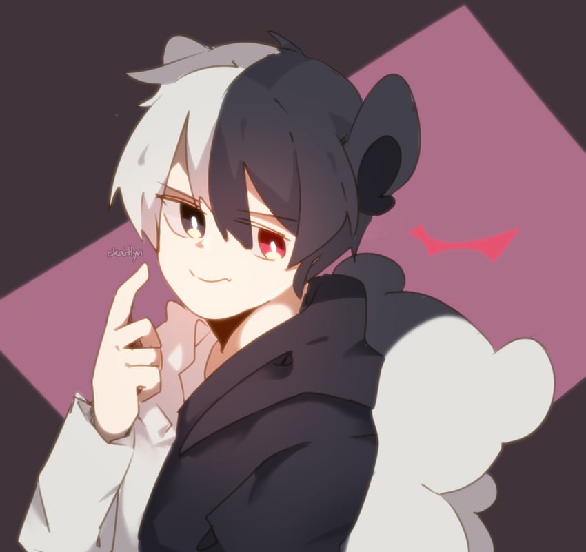 monokuma (danganronpa and 1 more) drawn by ciiel
