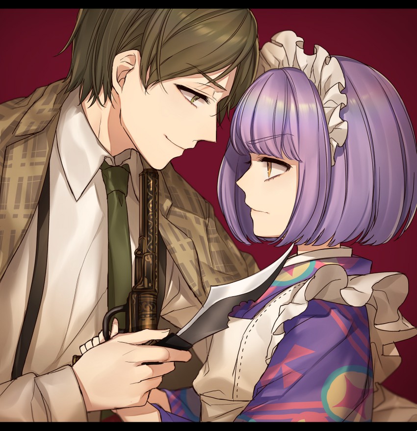 tsukahara neko and osoto masaki (tasokare hotel) drawn by karokuchitose