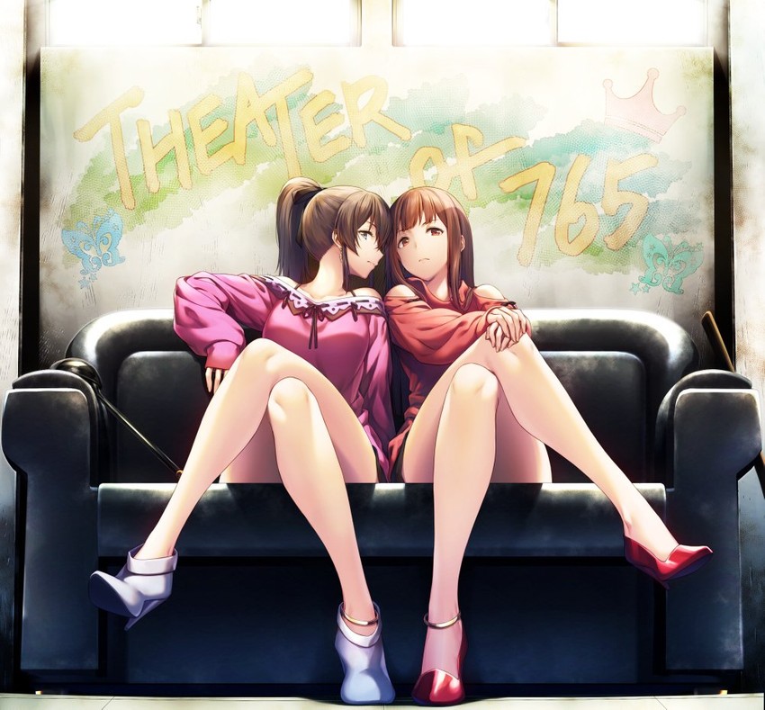 satake minako and tanaka kotoha (idolmaster and 1 more) drawn by nanaran