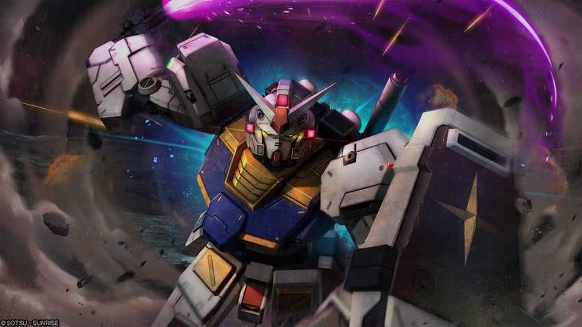 rx-78-7 gundam (gundam and 3 more) drawn by tenjin_hidetaka