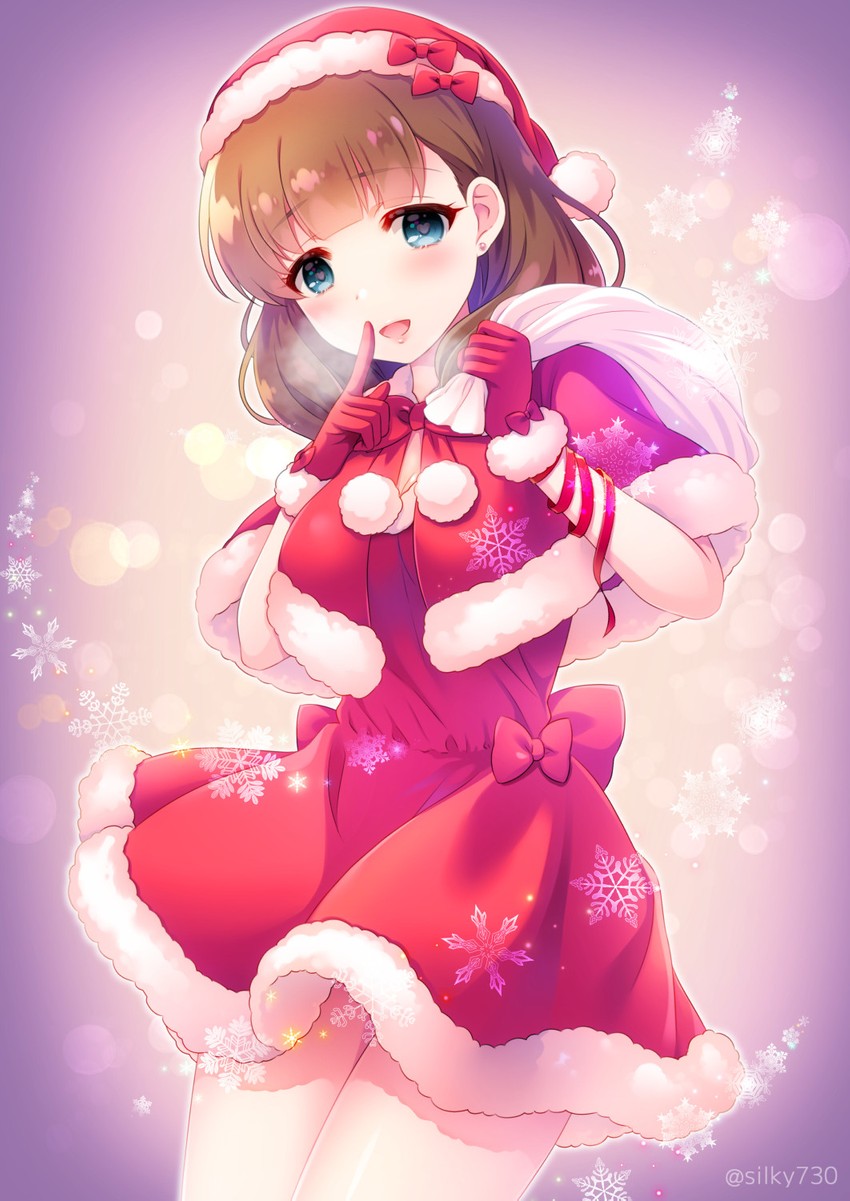 sakuma mayu (idolmaster and 1 more) drawn by silky_(silky_alice)