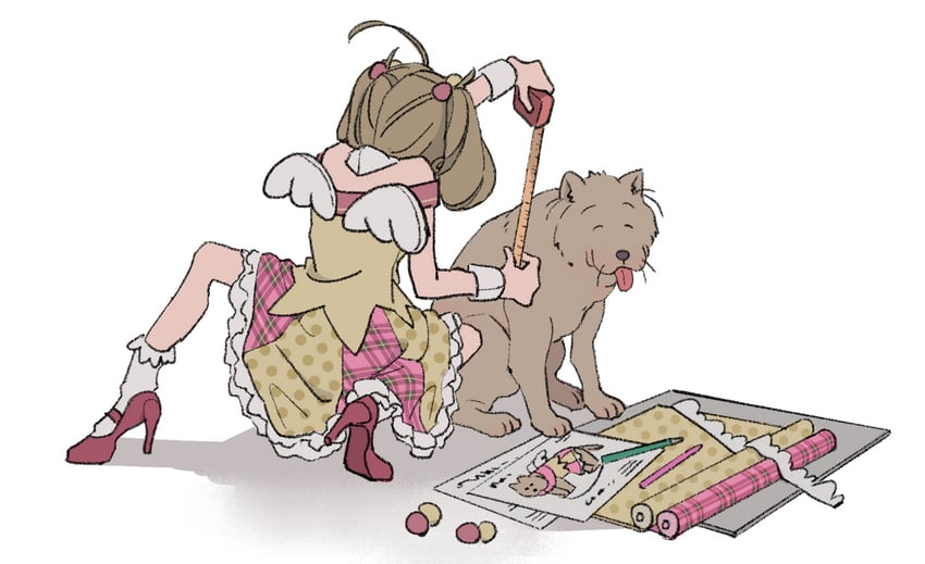 sato shin (idolmaster and 1 more) drawn by yawarakai_inu