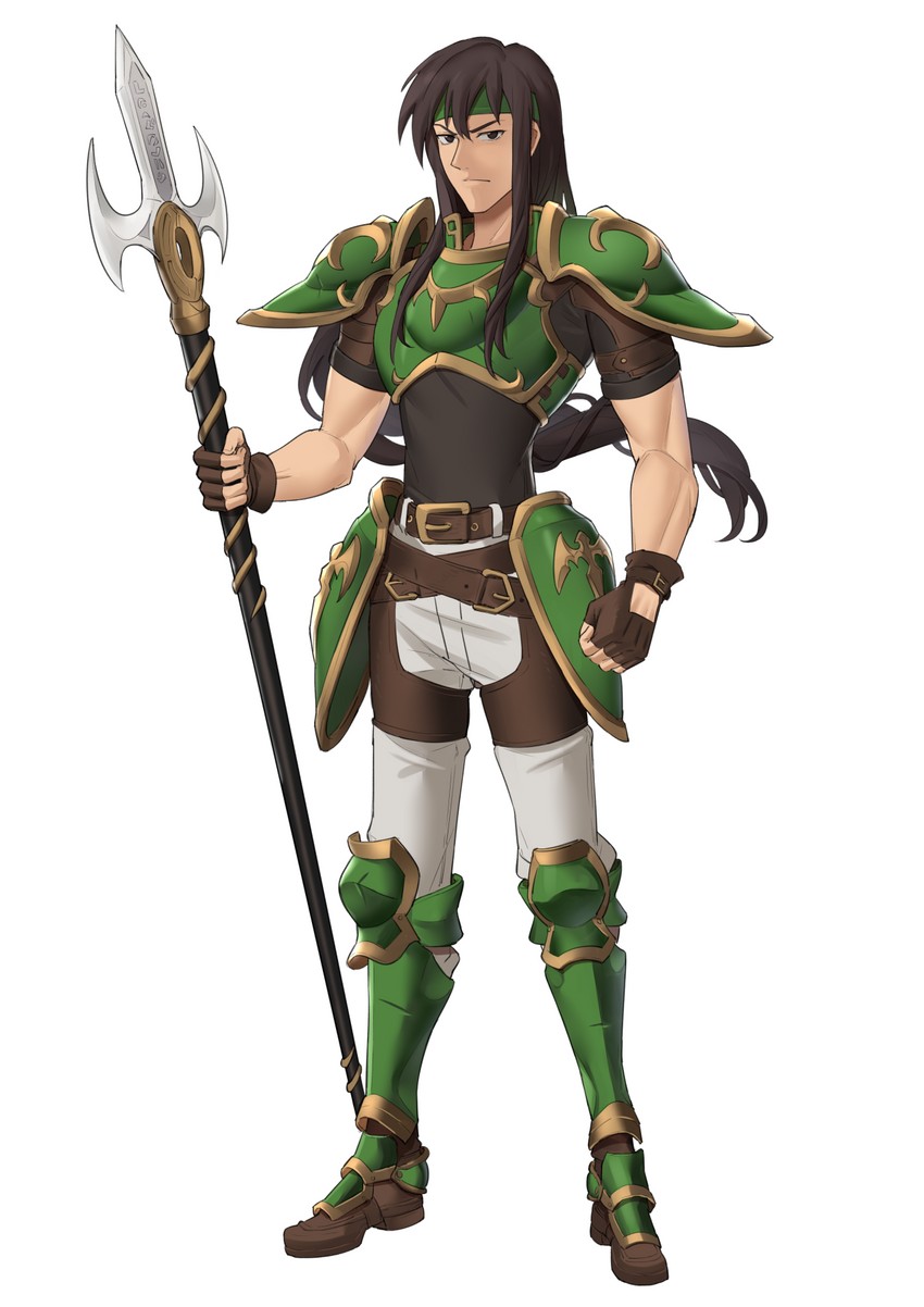 deen (fire emblem and 1 more) drawn by ebinku