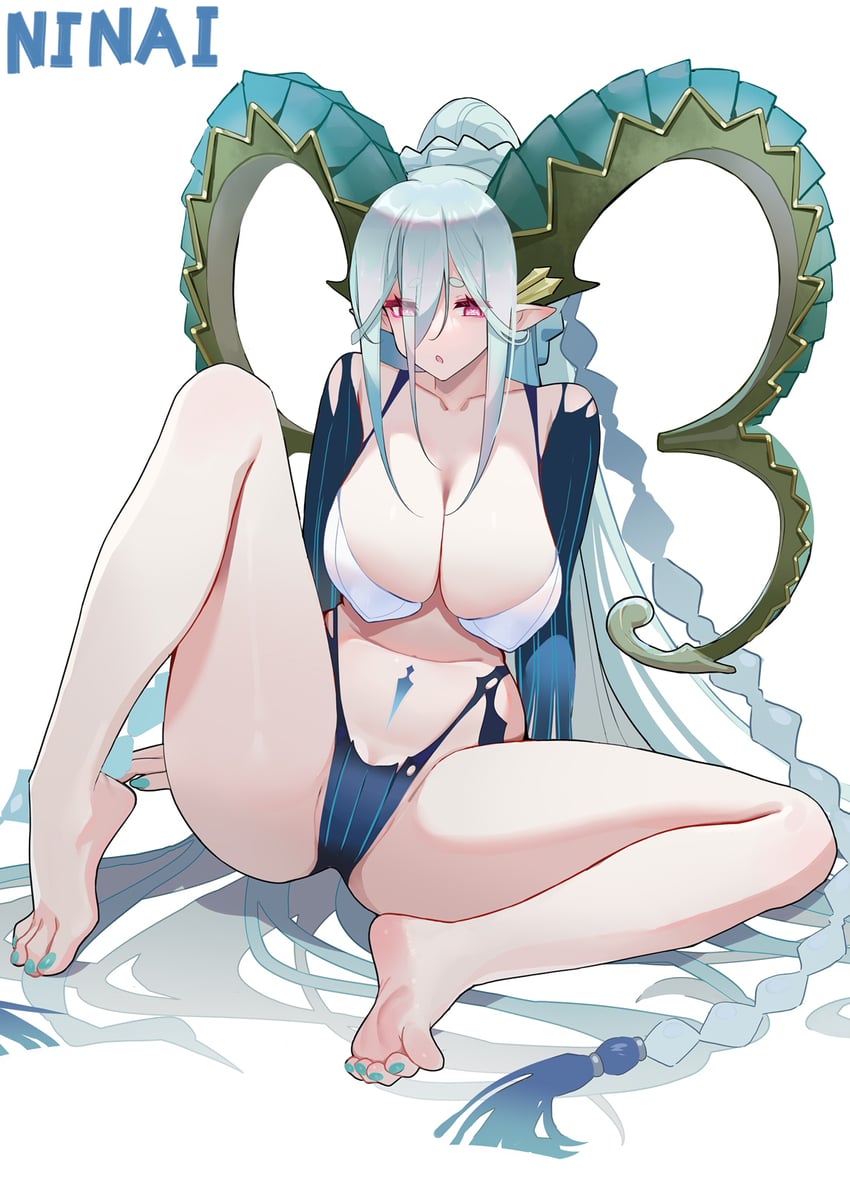 tiamat (fate and 1 more) drawn by ninai