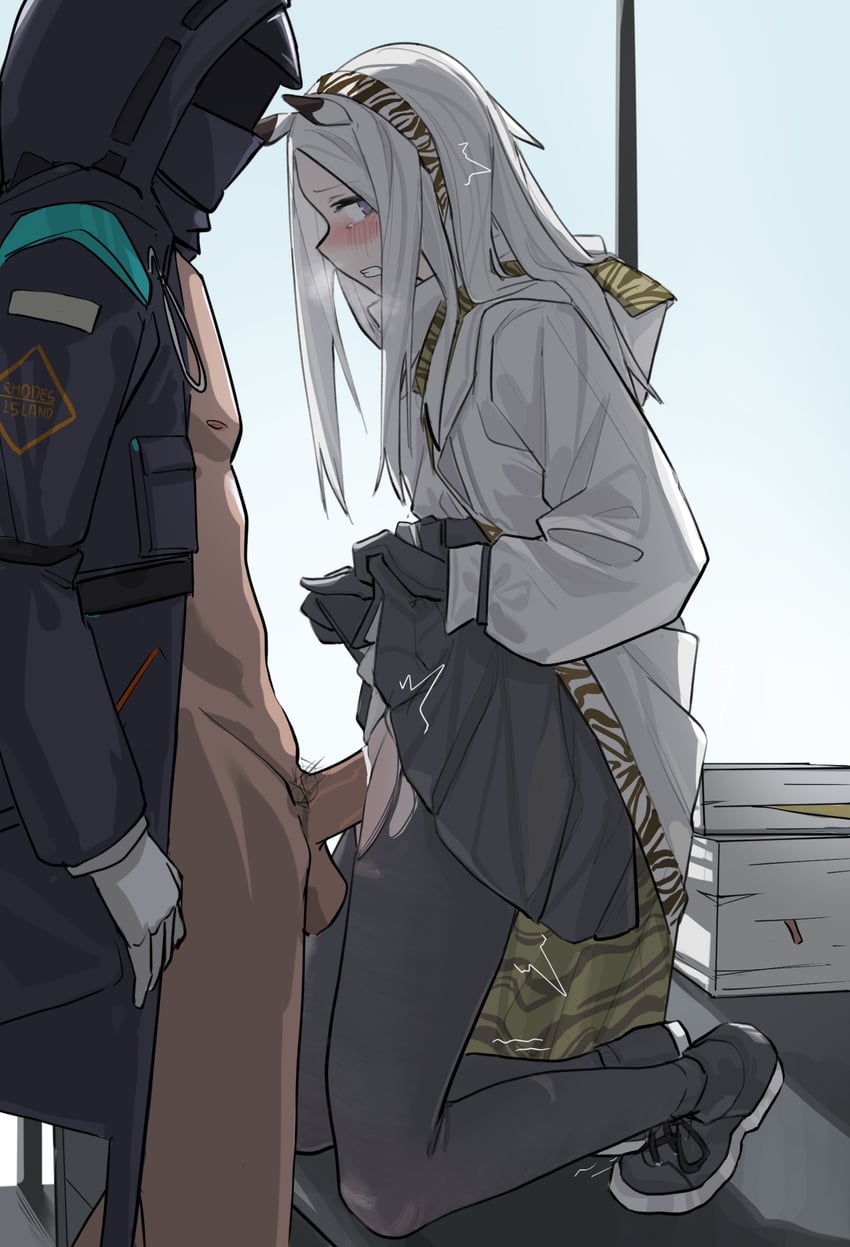 doctor, male doctor, and heavyrain (arknights) drawn by m-18