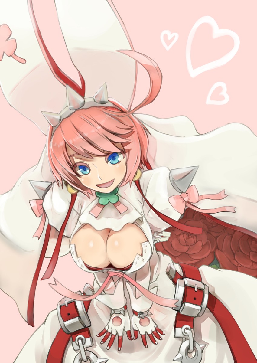 elphelt valentine (guilty gear and 1 more) drawn by bana_(stand_flower)