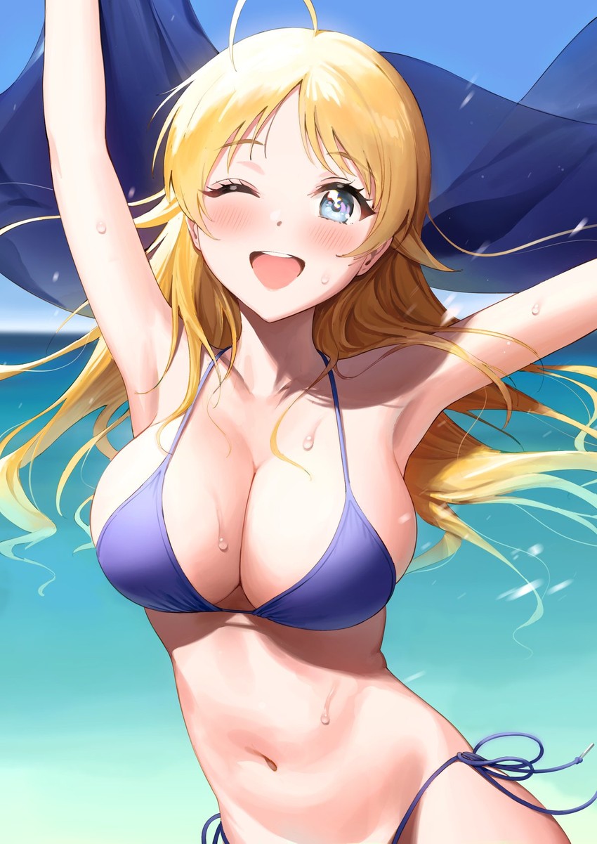 hachimiya meguru (idolmaster and 1 more) drawn by ame_(uten_cancel)