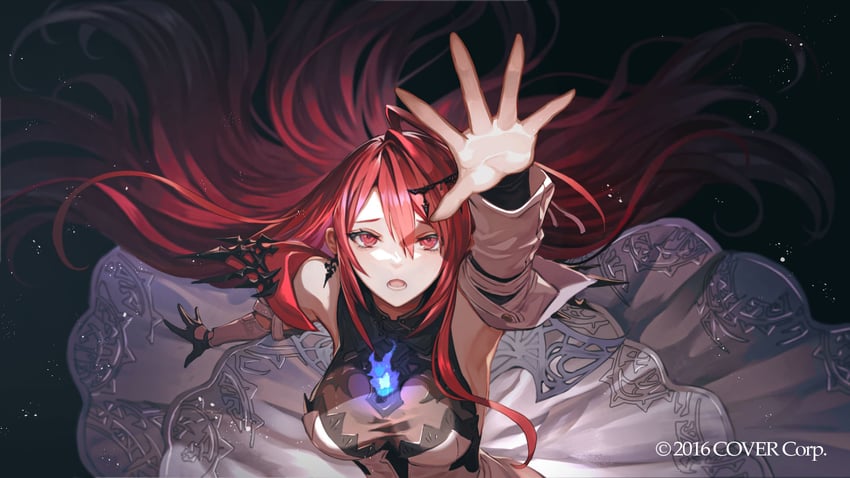 elizabeth rose bloodflame (hololive and 1 more) drawn by senano-yu