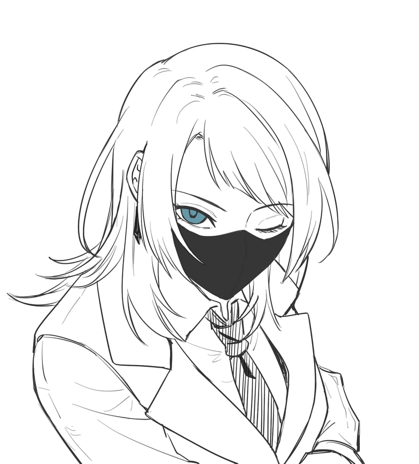 yahata umiri (bang dream! and 1 more) drawn by yknklv