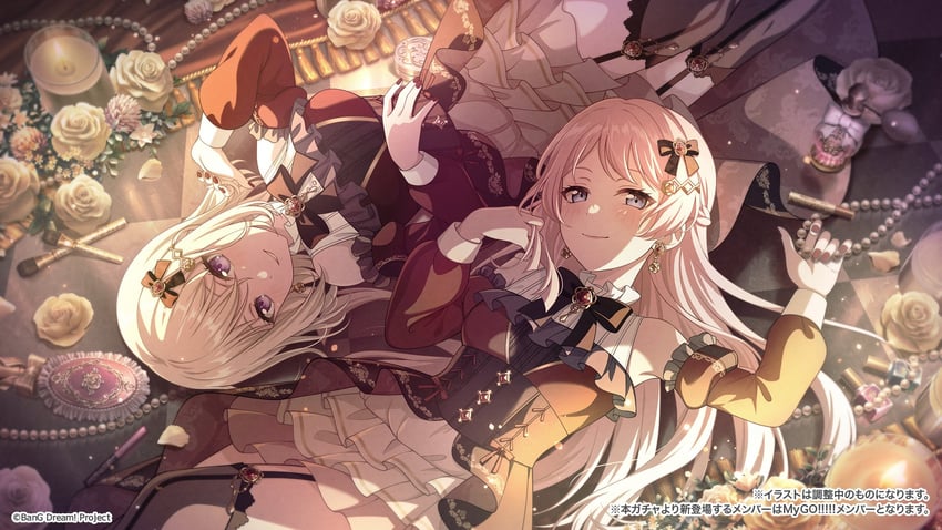 chihaya anon and misumi uika (bang dream! and 1 more)