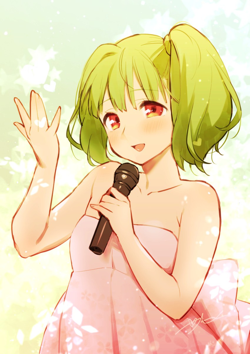 ranka lee (macross and 1 more) drawn by sasanoneko
