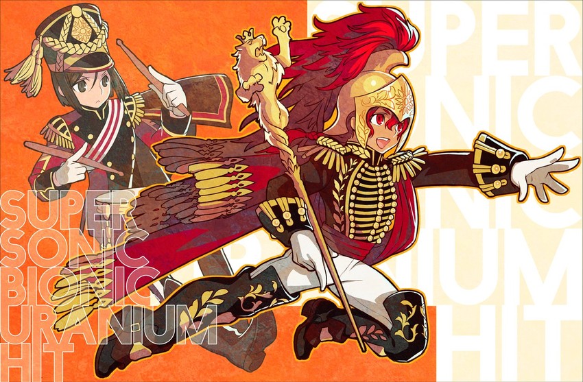 waver velvet and alexander (fate and 3 more) drawn by azuma_toh