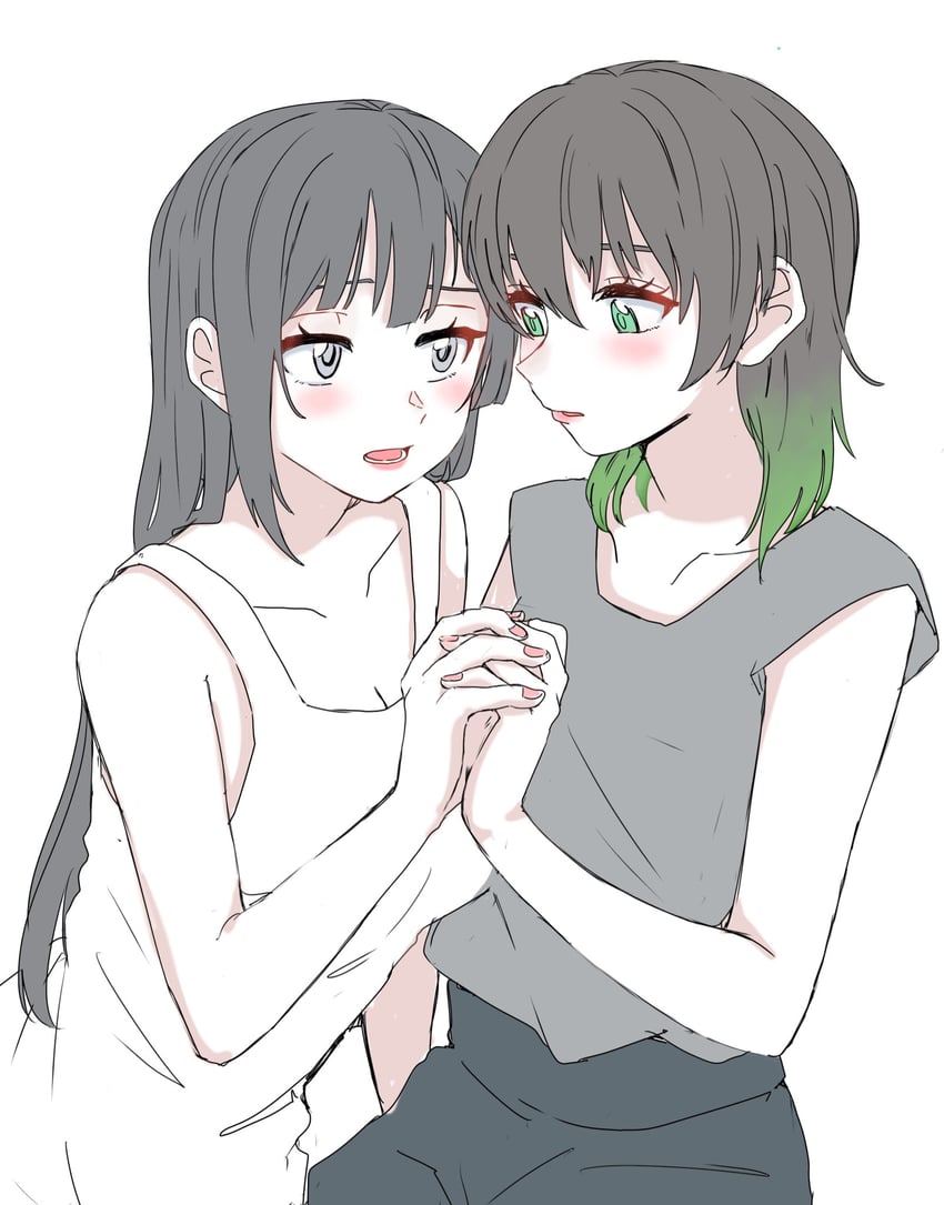 yuki setsuna and takasaki yu (love live! and 1 more) drawn by majime_na_gakuinsei