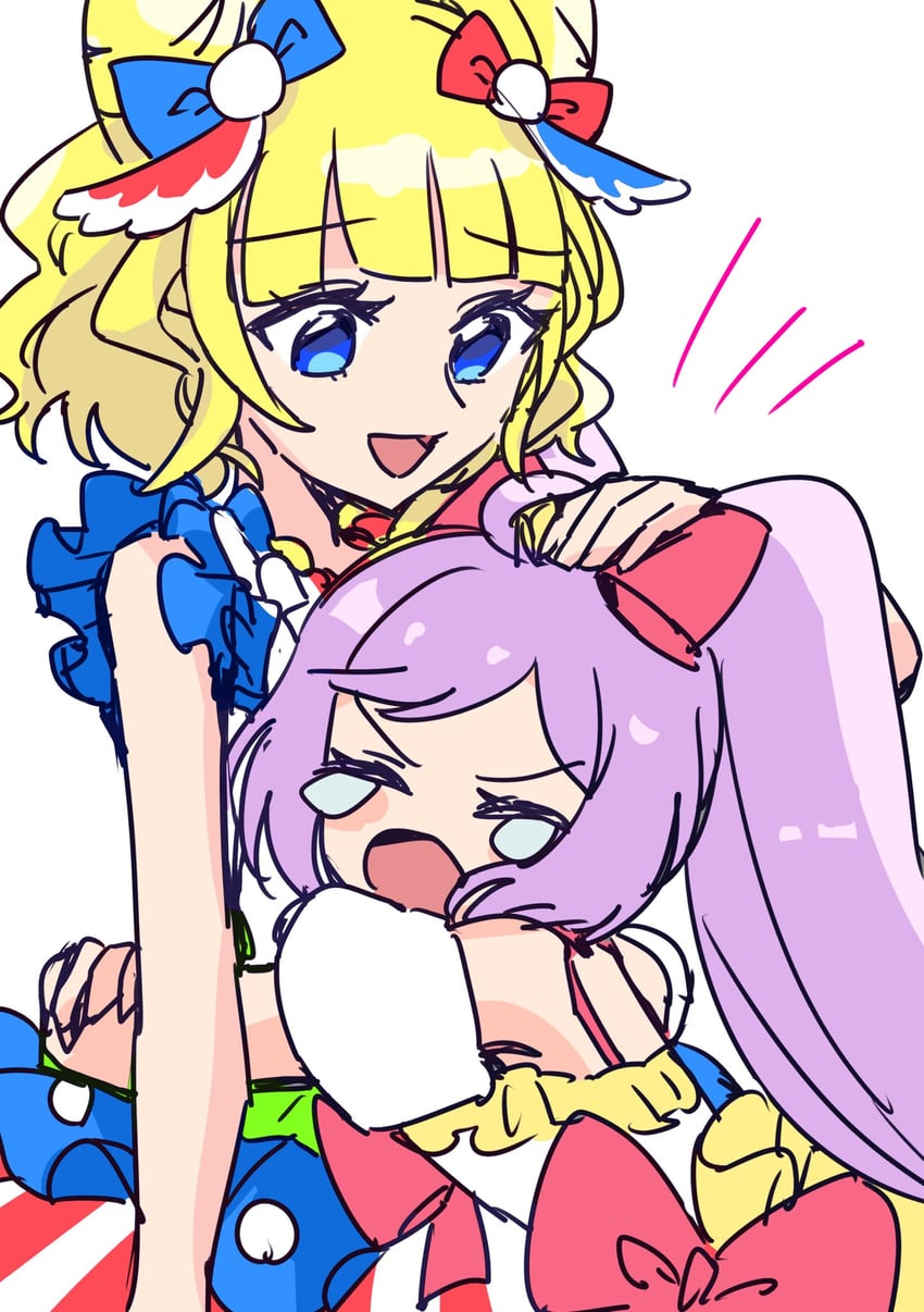 manaka laala and minami mirei (pretty series and 1 more) drawn by buntatta