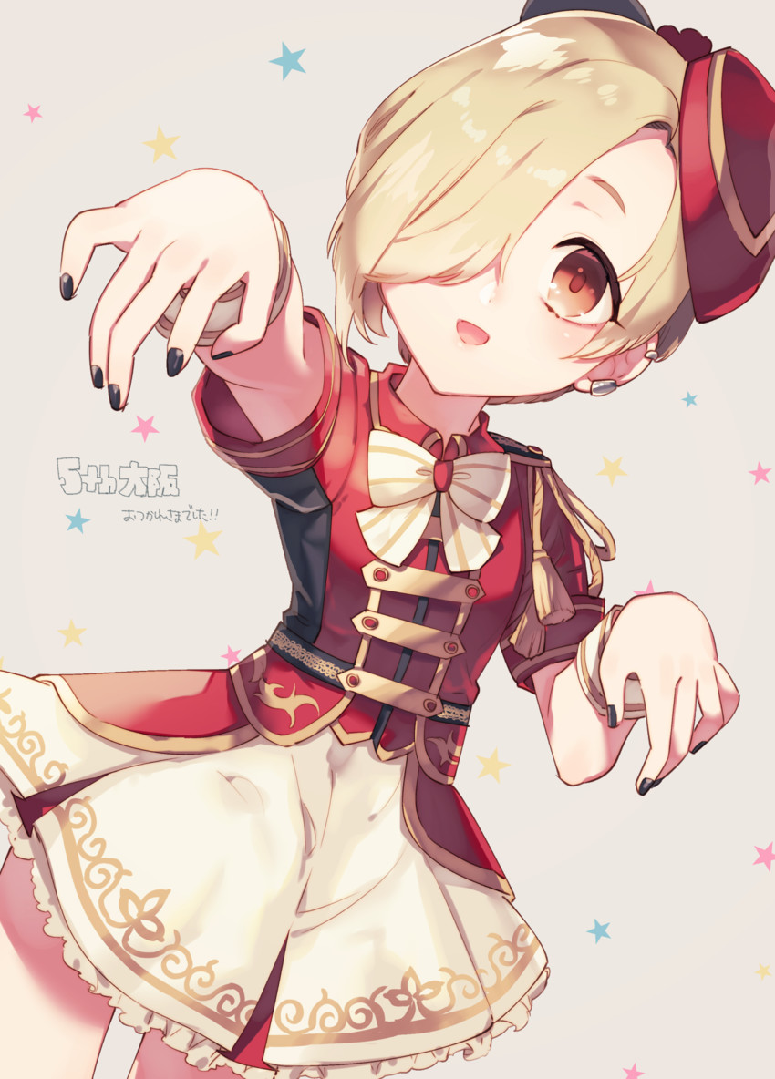 shirasaka koume (idolmaster and 1 more) drawn by hazuki_mizuho