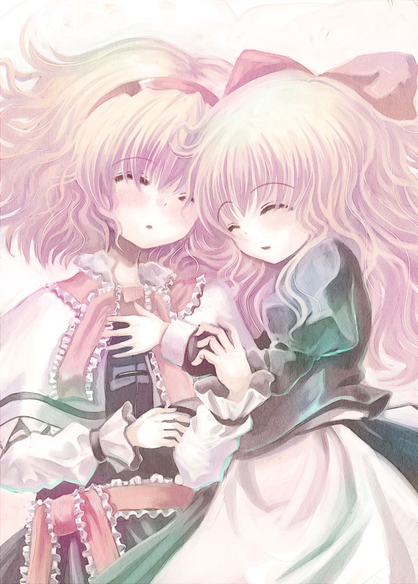 alice margatroid and shanghai doll (touhou) drawn by hyuuga_azuri