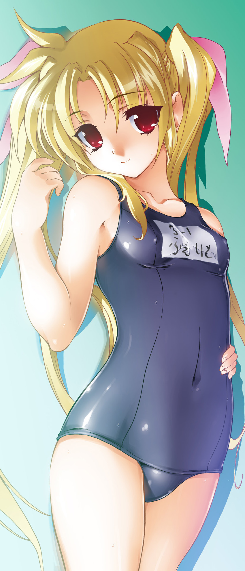 fate testarossa (lyrical nanoha and 1 more) drawn by henshako