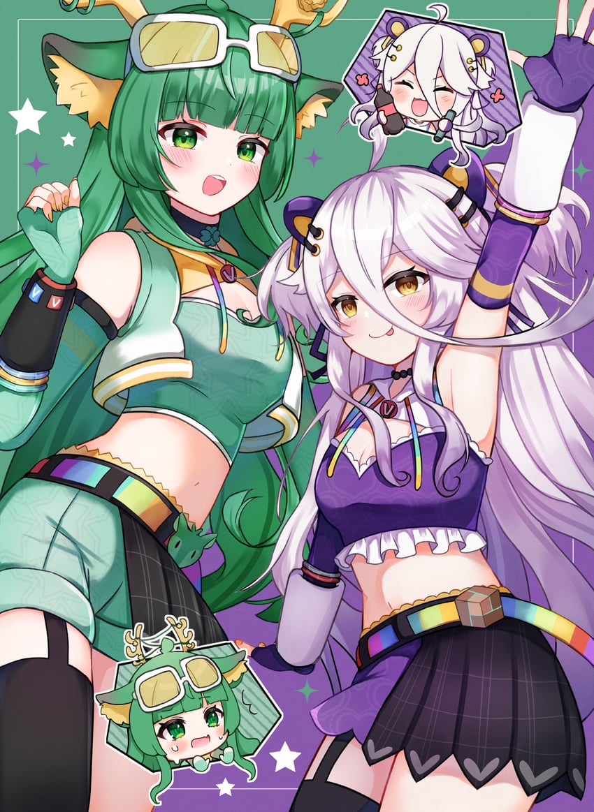 henya the genius and haruka karibu (vshojo) drawn by tomoyo619