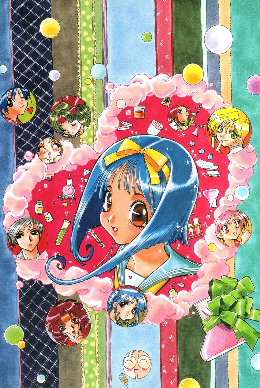 honda asuka, toyota karina, ookubo kumi, suzuki megumi, shindou tamaki, and 6 more (asuka 120%) drawn by ishida_atsuko
