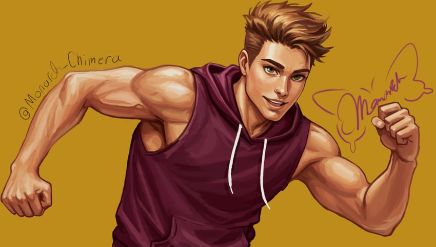 derek suarez (our life and 1 more) drawn by monarch_chimera