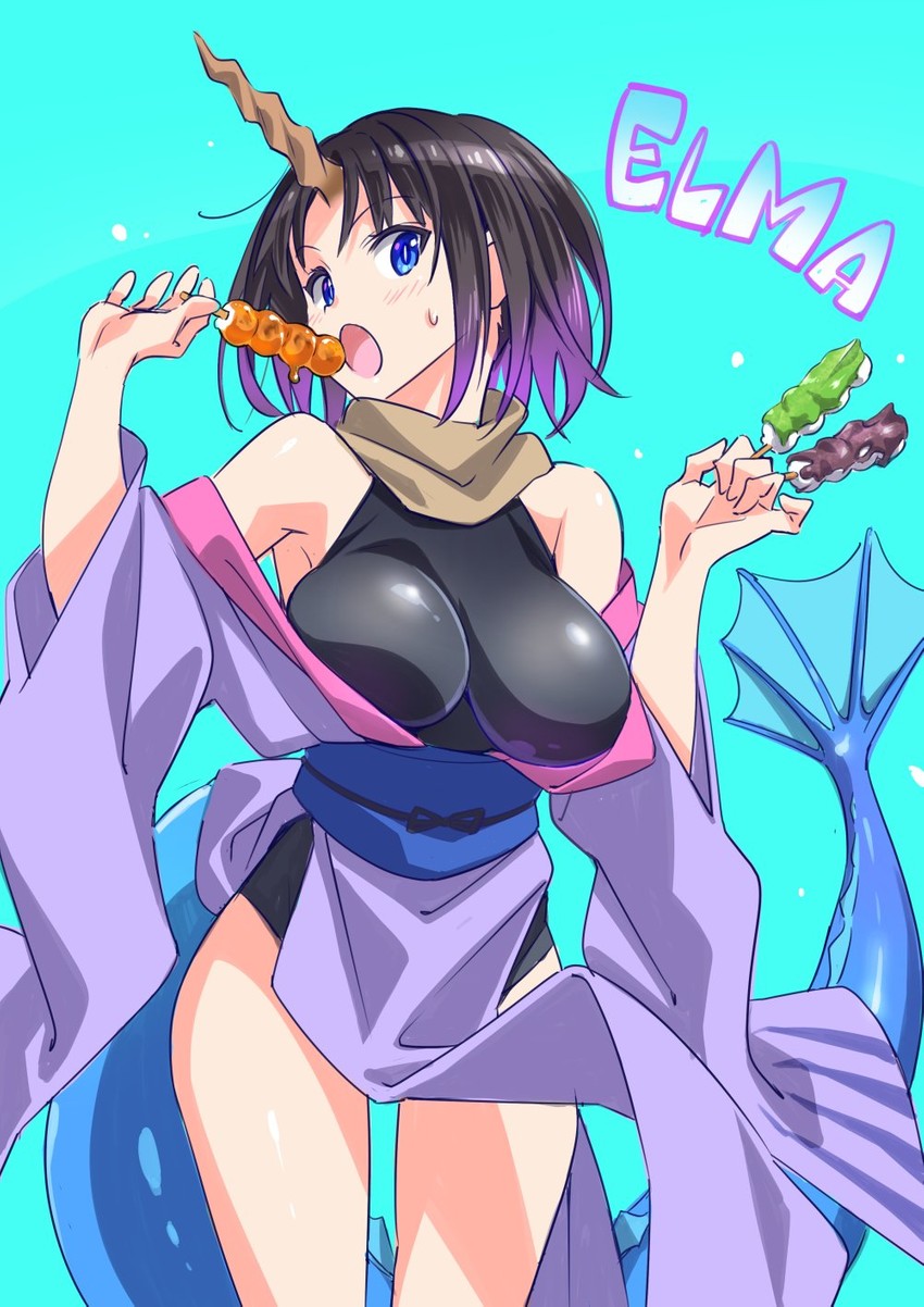 elma (kobayashi-san chi no maidragon) drawn by suzutsuki_kurara