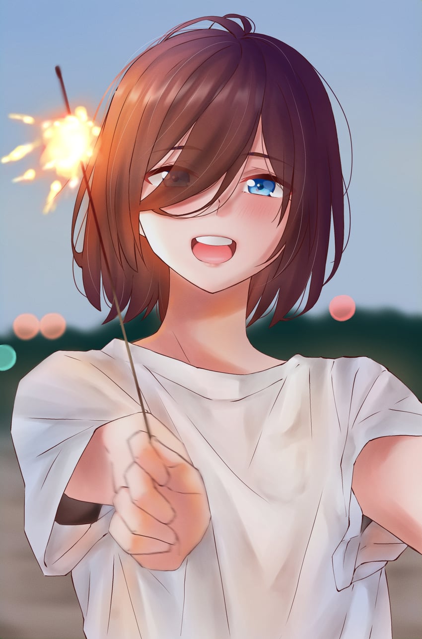 nakano miku (go-toubun no hanayome) drawn by tsubomi_hanami