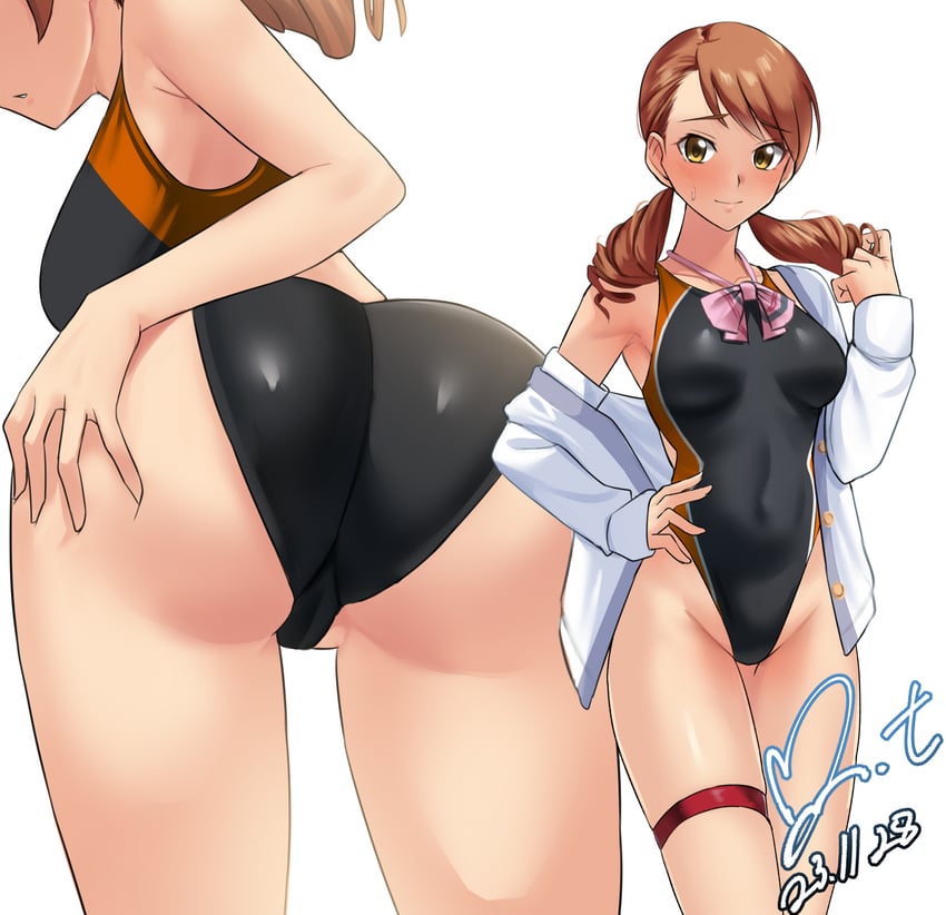 hojo karen (idolmaster and 1 more) drawn by yoo_tenchi