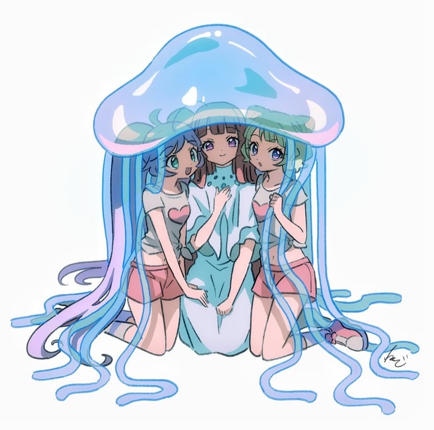 manaka laala, minami mirei, and hojo sophy (pretty series and 1 more) drawn by rituyama1