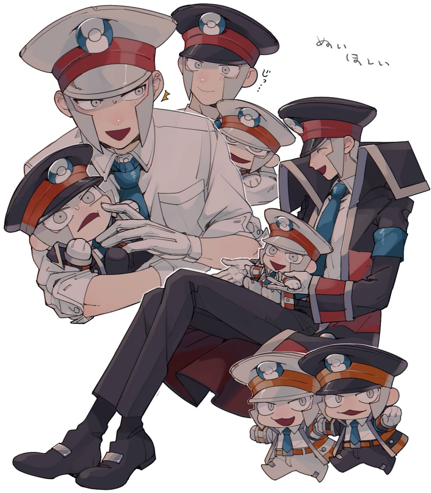 ingo and emmet (pokemon and 1 more) drawn by akamtvahosi
