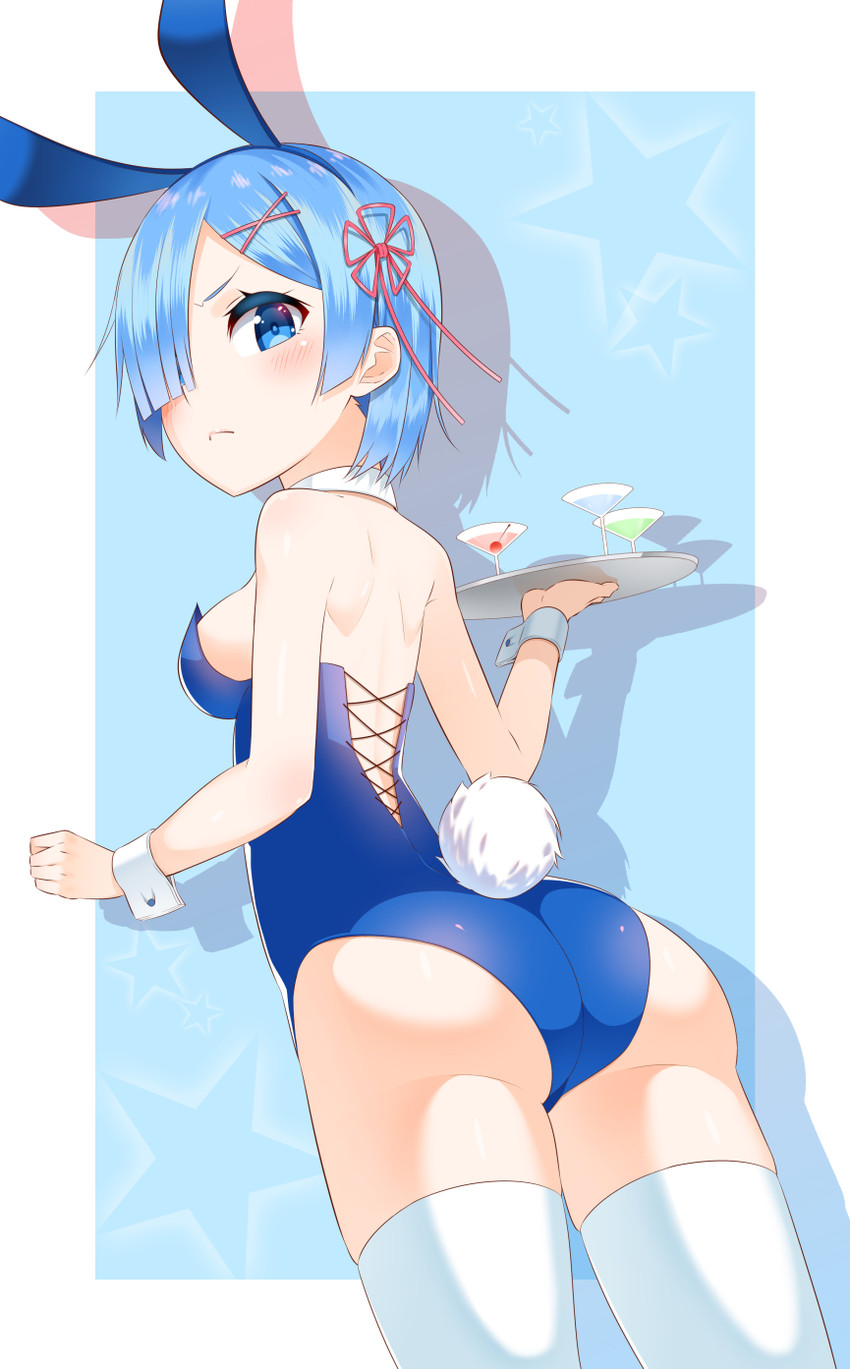rem (re:zero kara hajimeru isekai seikatsu) drawn by yasuto_(eria151)