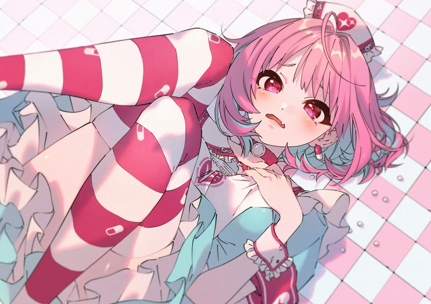 yumemi riamu (idolmaster and 2 more) drawn by min_(812nn_im)