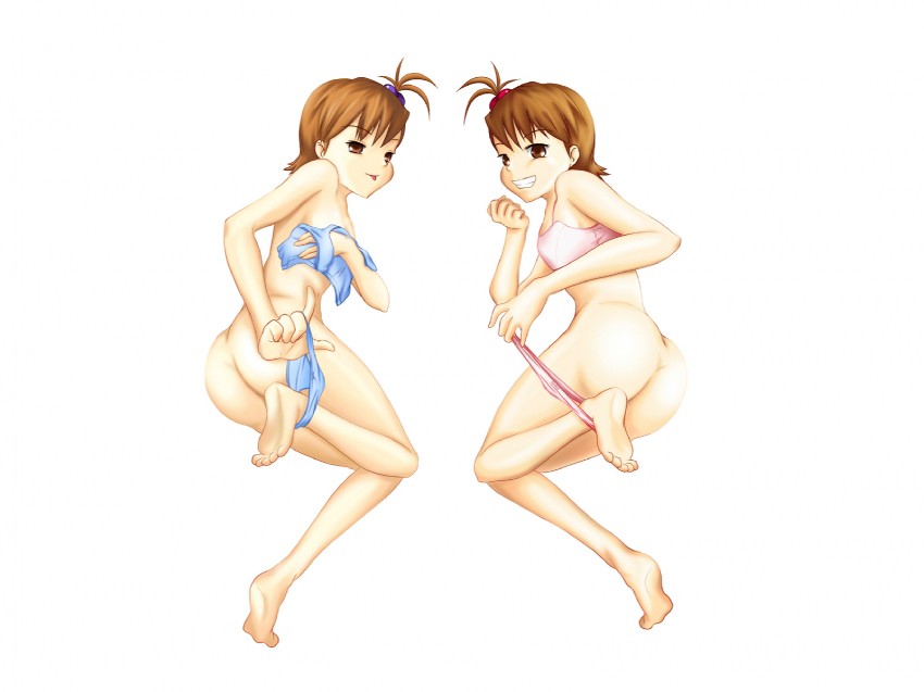 futami mami and futami ami (idolmaster and 1 more) drawn by neokir