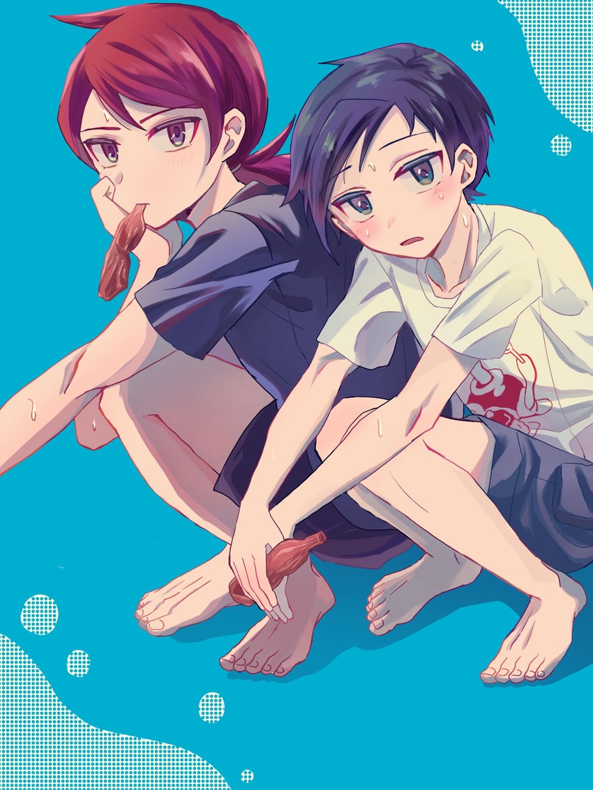 ethan and silver (pokemon and 2 more) drawn by nouson