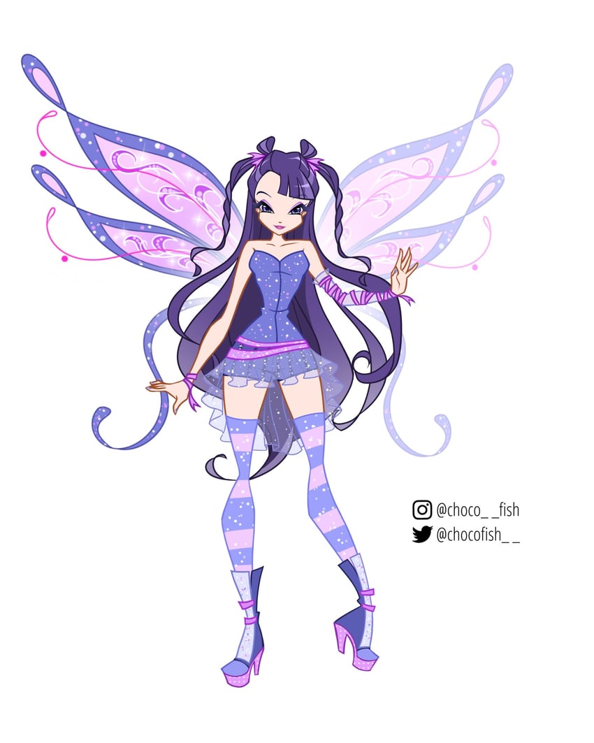 hay lin (winx club and 1 more) drawn by chocofish