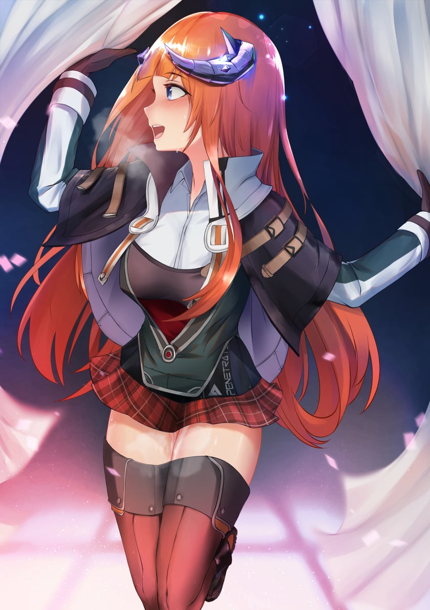 bagpipe (arknights) drawn by krirk