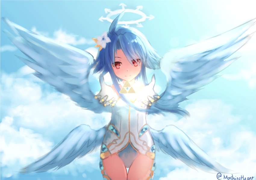 white heart (neptune and 1 more) drawn by mashiroheart