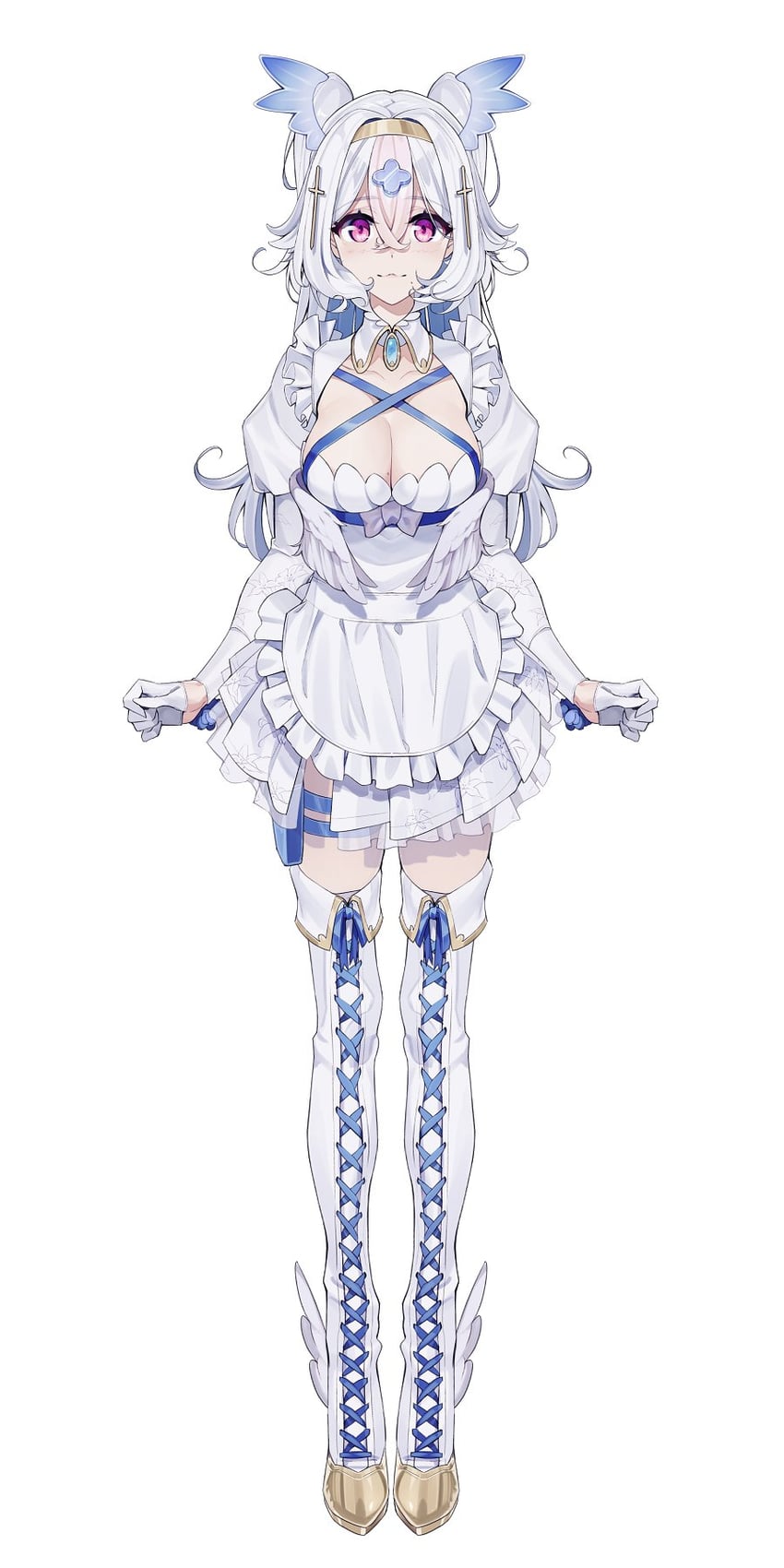 lilita laplume (indie virtual youtuber) drawn by kamameshi_gougoumaru